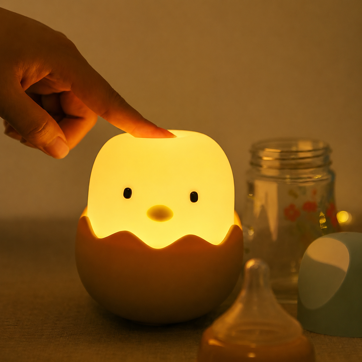 DREAMCHICK™ MEDIBEBÉ Luz Nocturna Infantil Recargable para Dulces Sueños