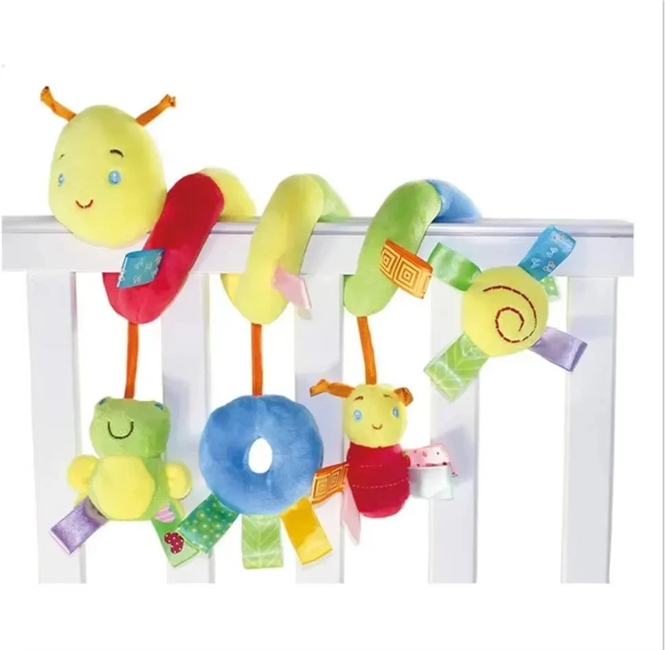 SPIRALFUN™ MEDIBEBÉ Juguete Sensorial Colgante para Cuna, Cochecito y Silla de Paseo