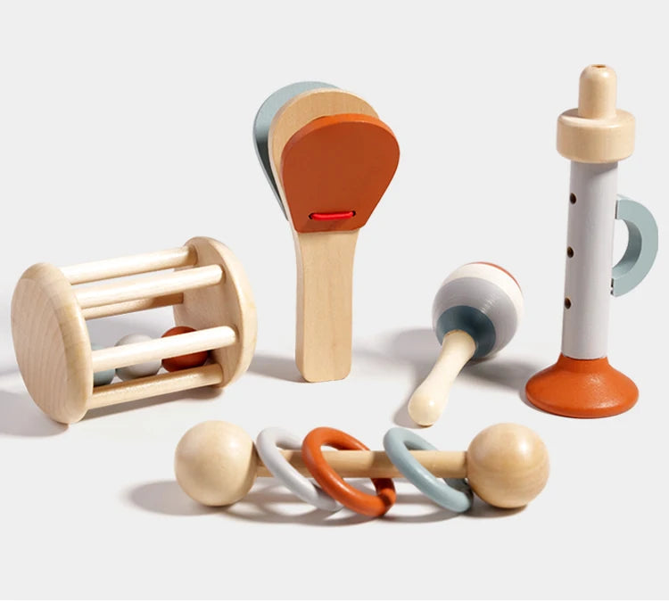 MUSIKIDS™ MEDIBEBÉ Set Sensorial de Instrumentos Musicales para el Desarrollo Temprano