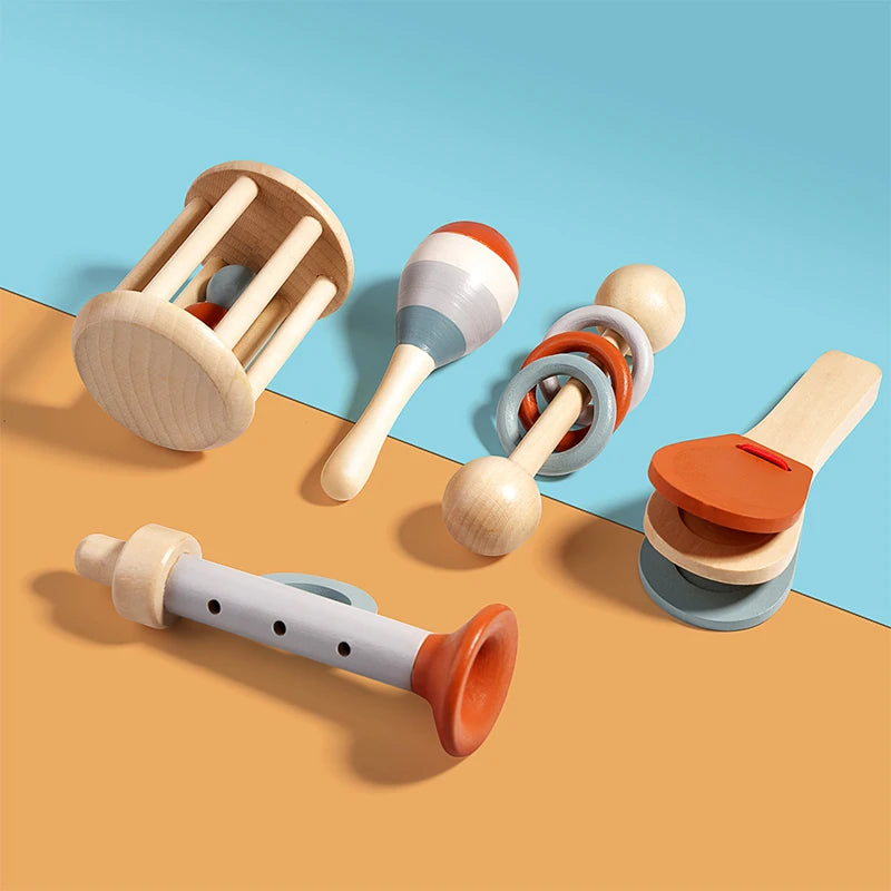 MUSIKIDS™ MEDIBEBÉ Set Sensorial de Instrumentos Musicales para el Desarrollo Temprano