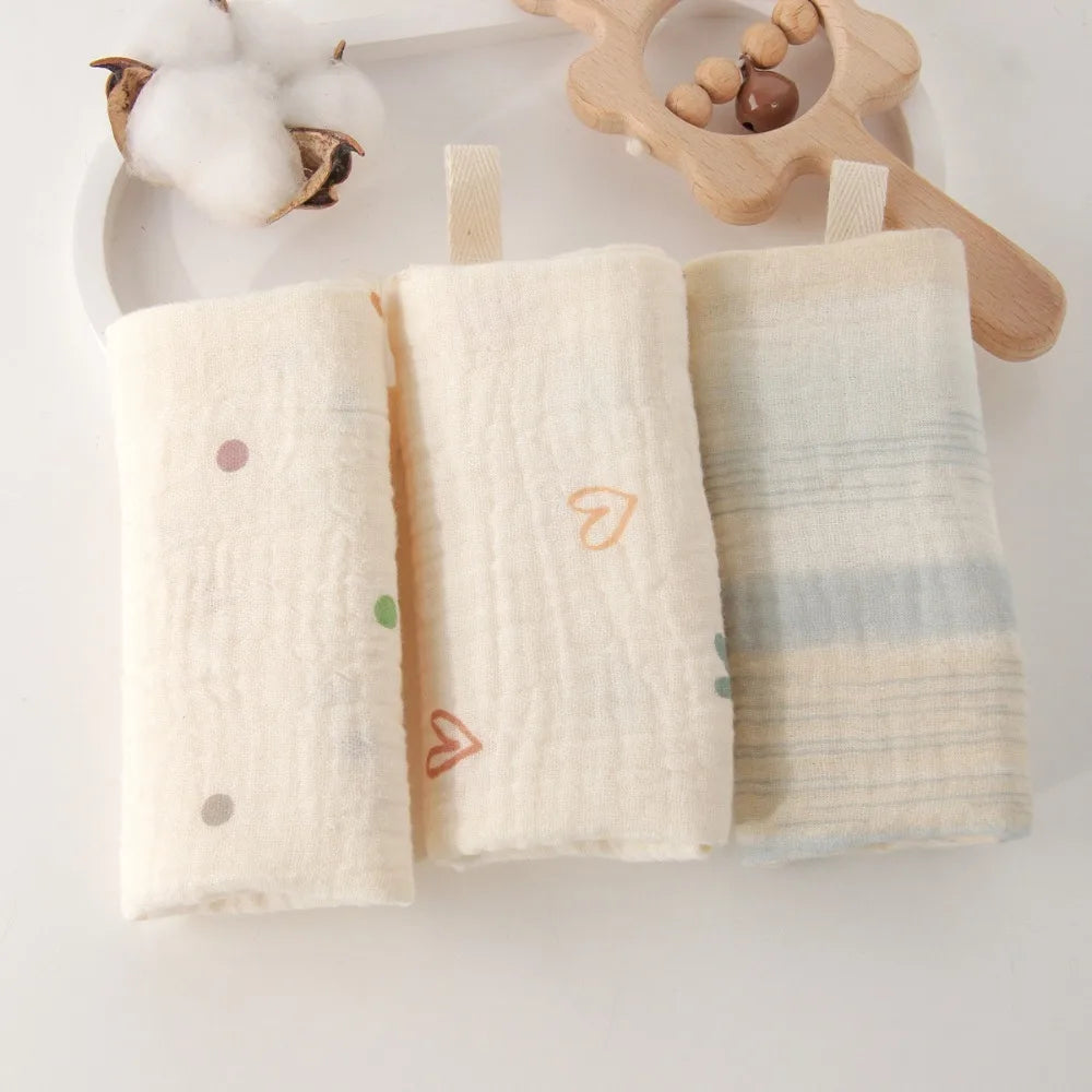 Toallas de Muselina para Bebé | Pack de 3 o 5 Unidades