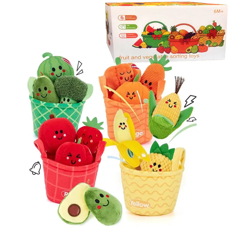 Juguetes para bebés de 6 a 12 meses, colmena suave para bebés con 5 sonajeros sensoriales de abeja, espejo, chirriador arrugado, juguete suave Montessori ocupado para niños pequeños