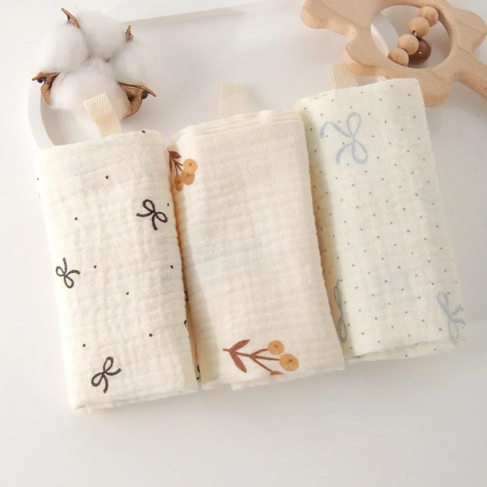 Toallas de Muselina para Bebé | Pack de 3 o 5 Unidades