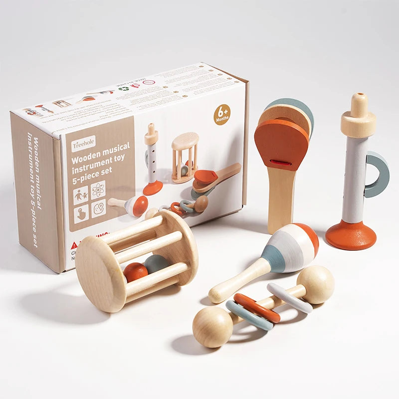 MUSIKIDS™ MEDIBEBÉ Set Sensorial de Instrumentos Musicales para el Desarrollo Temprano
