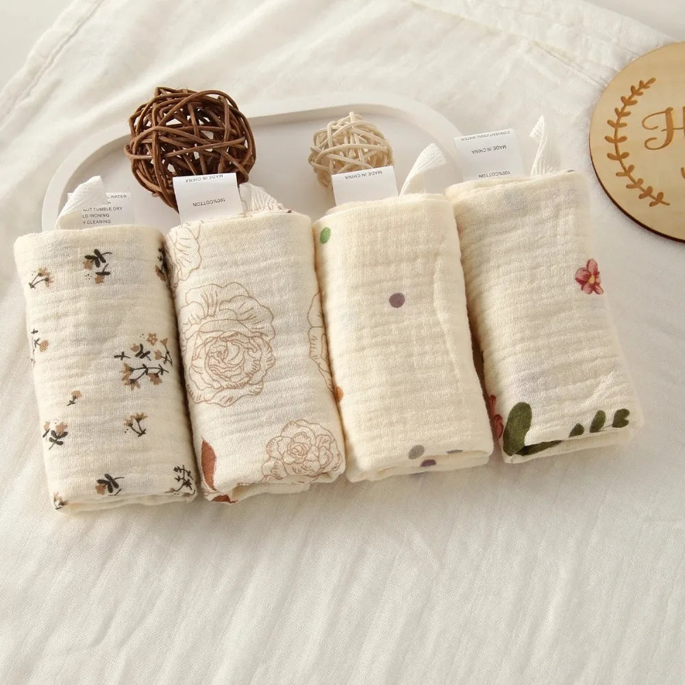 Toallas de Muselina para Bebé | Pack de 3 o 5 Unidades