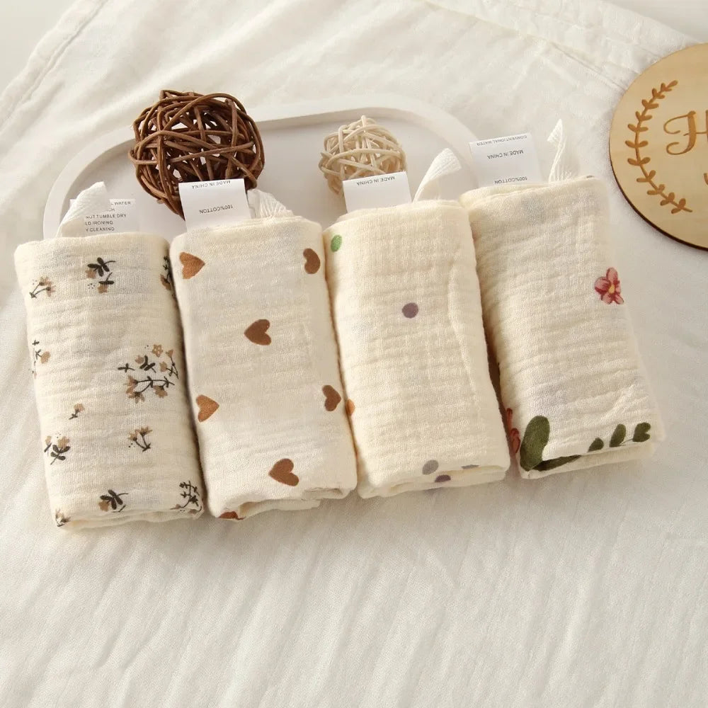 Toallas de Muselina para Bebé | Pack de 3 o 5 Unidades