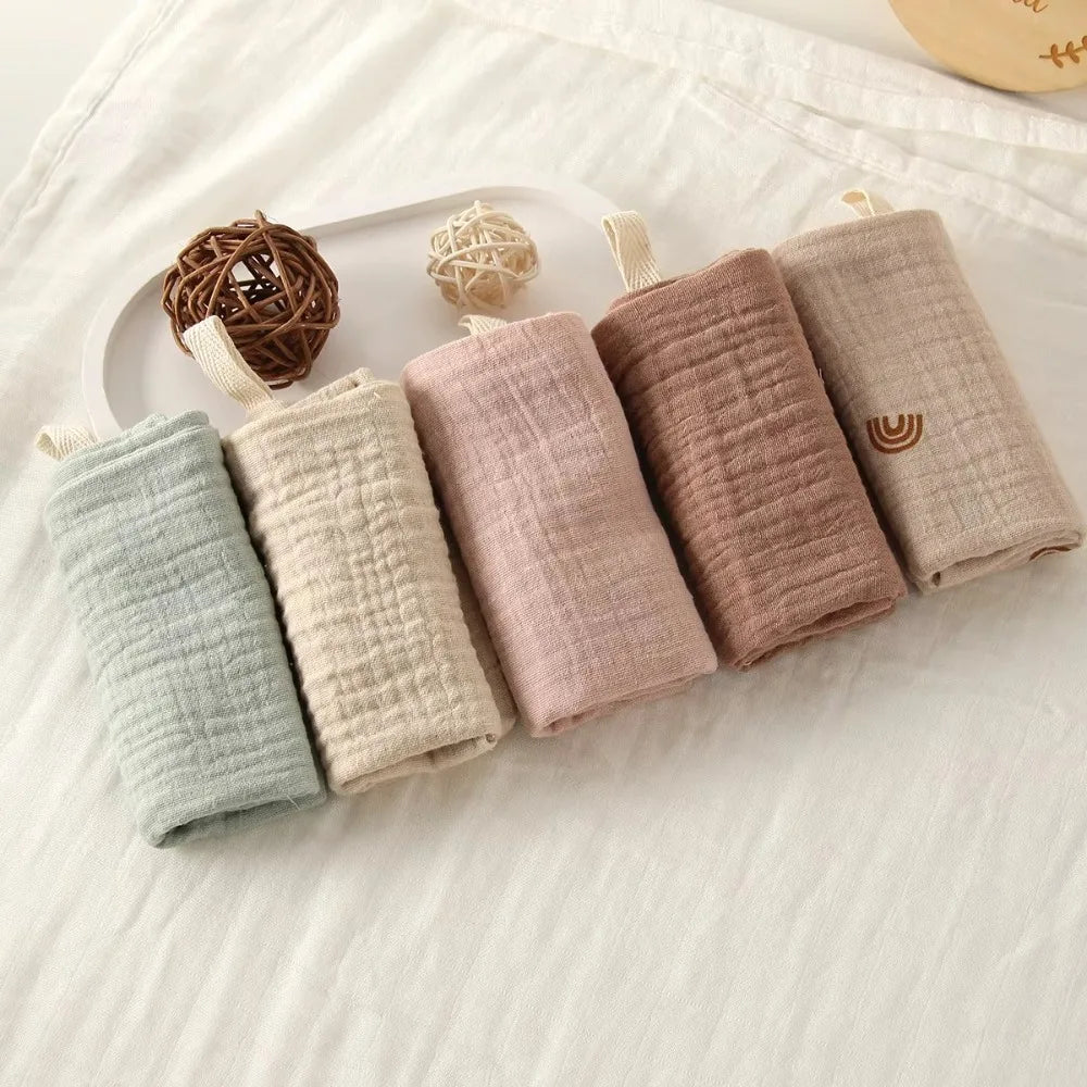 Toallas de Muselina para Bebé | Pack de 3 o 5 Unidades