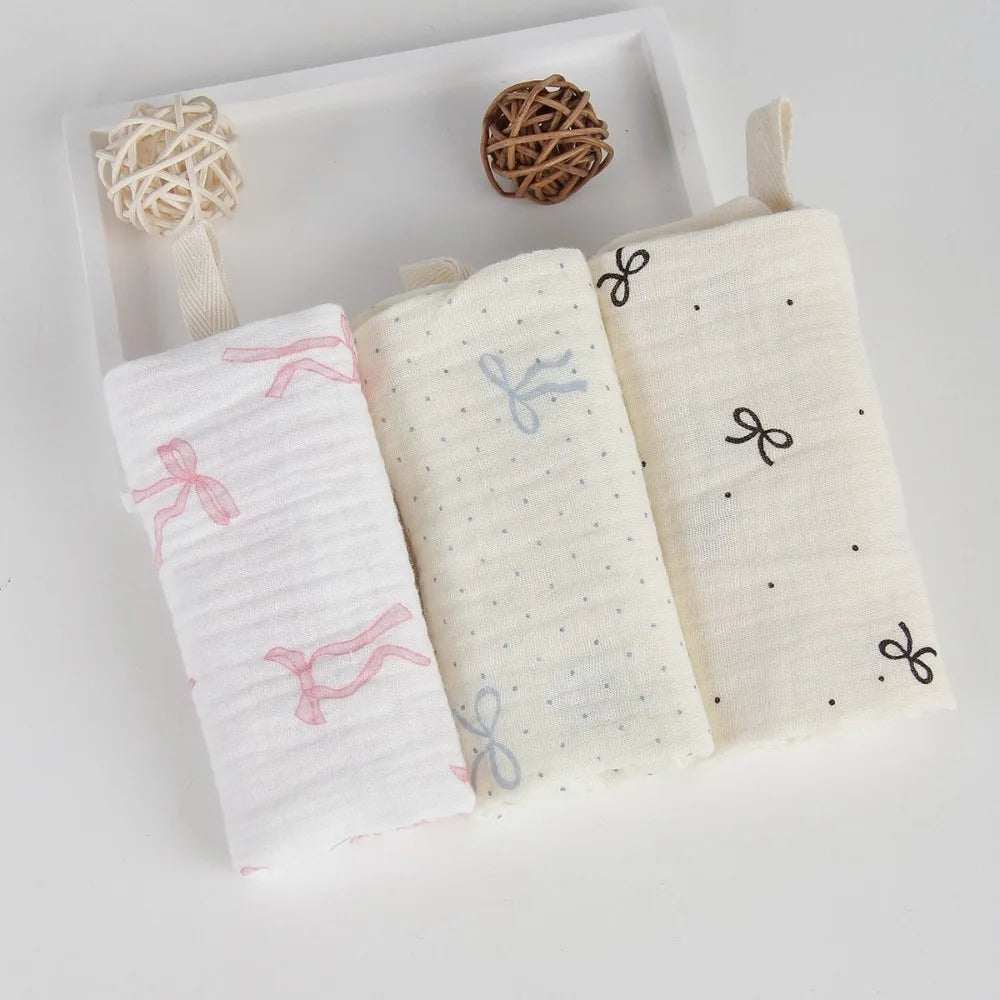 Toallas de Muselina para Bebé | Pack de 3 o 5 Unidades