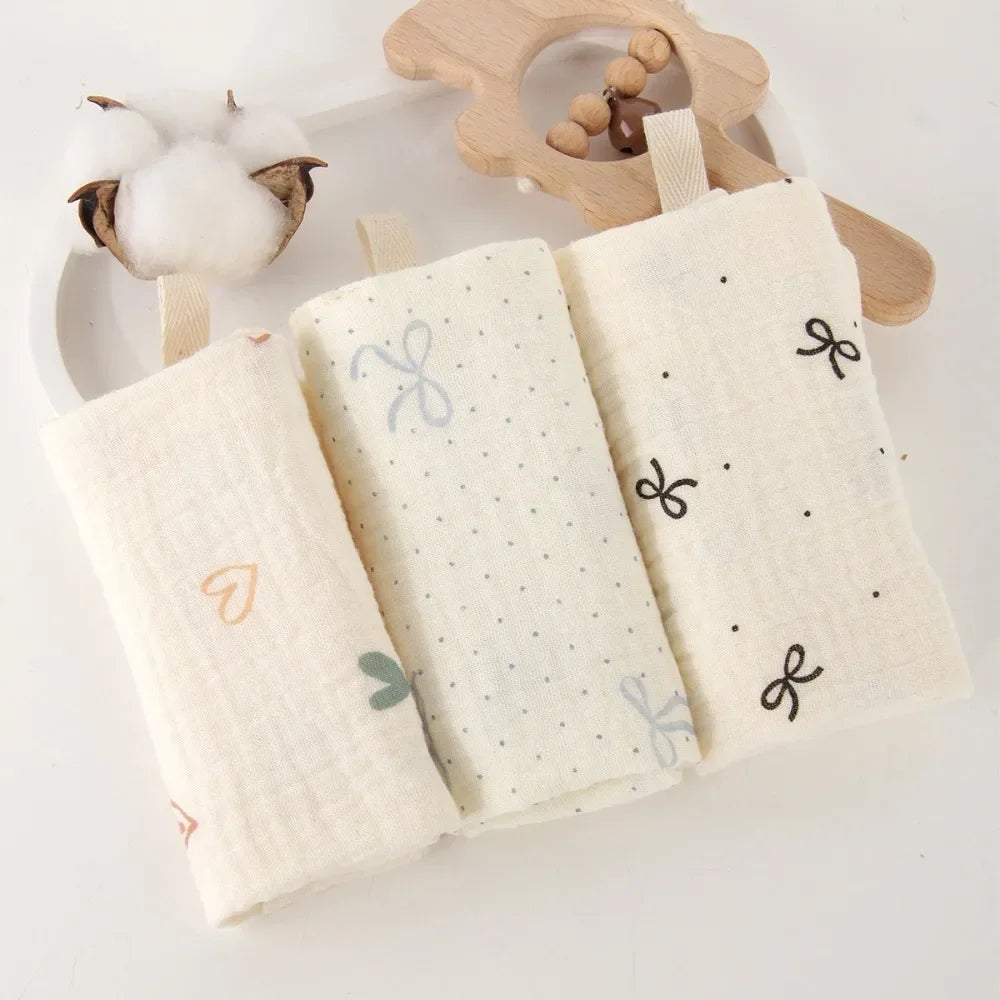 Toallas de Muselina para Bebé | Pack de 3 o 5 Unidades