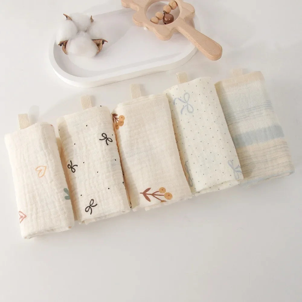 Toallas de Muselina para Bebé | Pack de 3 o 5 Unidades