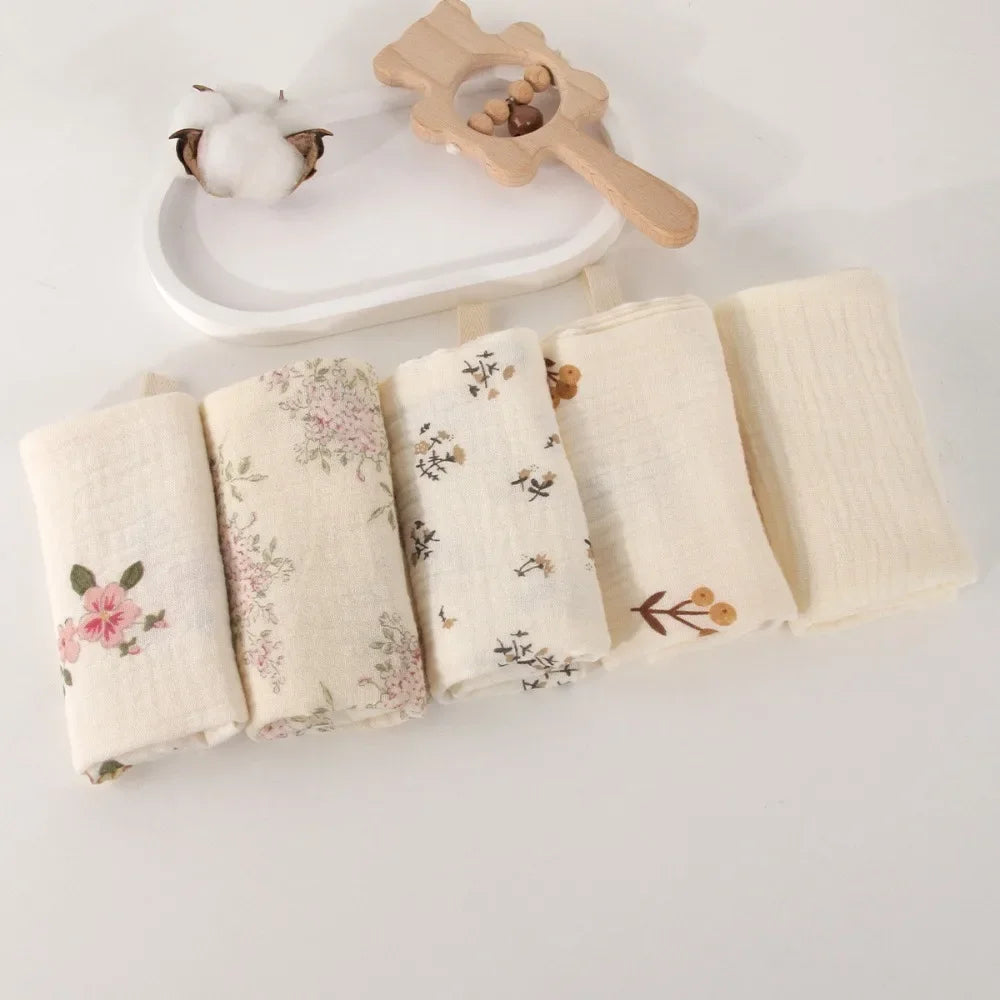Toallas de Muselina para Bebé | Pack de 3 o 5 Unidades