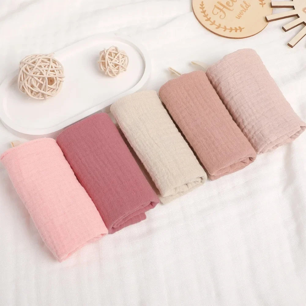 Toallas de Muselina para Bebé | Pack de 3 o 5 Unidades