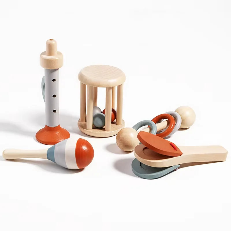 MUSIKIDS™ MEDIBEBÉ Set Sensorial de Instrumentos Musicales para el Desarrollo Temprano