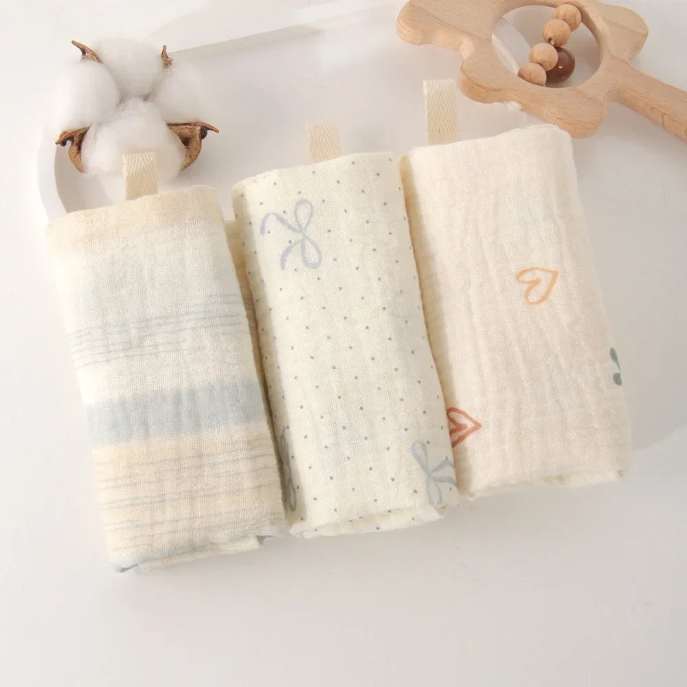 Toallas de Muselina para Bebé | Pack de 3 o 5 Unidades