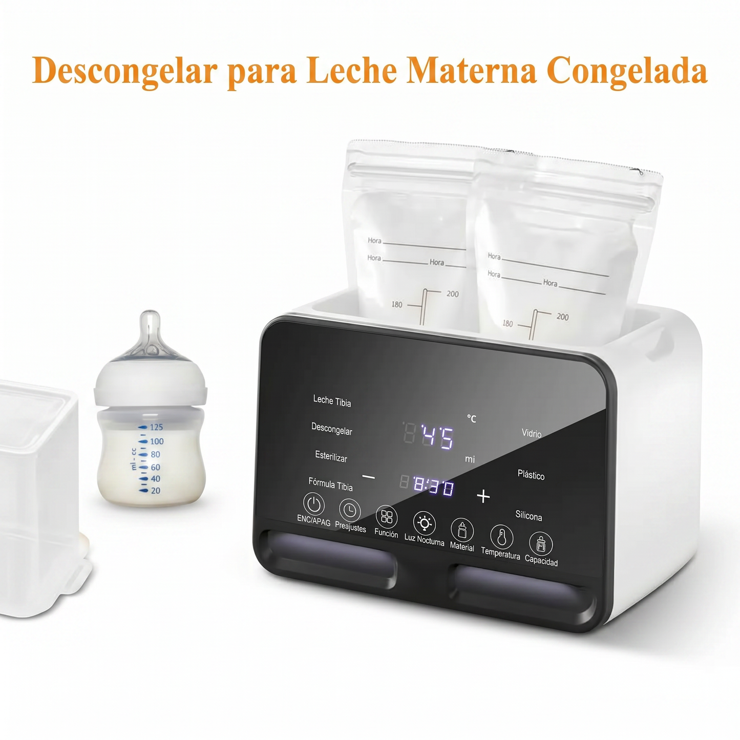 Calentador de Biberones 6 en 1 Medibebe